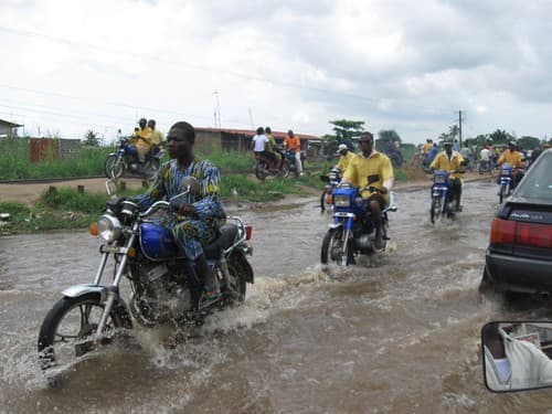 Flooding in Cotonou