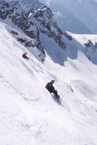 ross and dave on mont fort