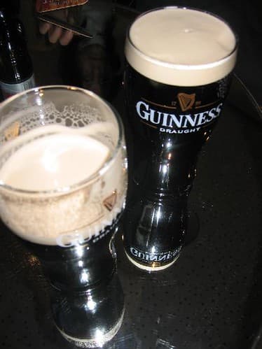 A fresh pint of Guinness - Dublin