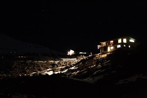 Whakapapa by night