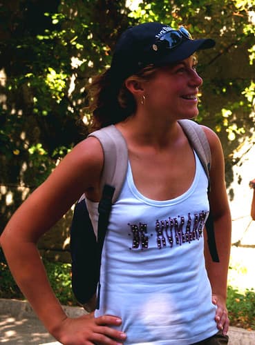Ukraine, Yalta Natasha, the tour guide that we first met on Pip Ivan