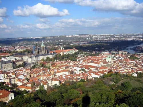 Aerial view - Prague