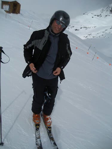 Skifahren Silvaplana 2009