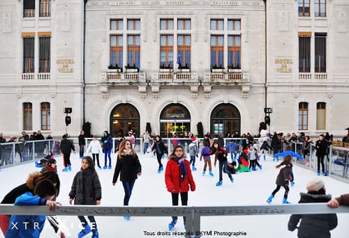 Synthetic ice rink in France