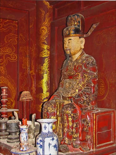 Le roi Dinh Tien Hoang (Hoa Lu)