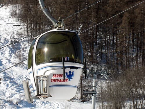 Serre-Chevalier 1350 - Chantemerle - Télécabine Grand Alpe