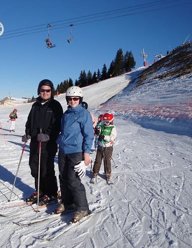 Skiing