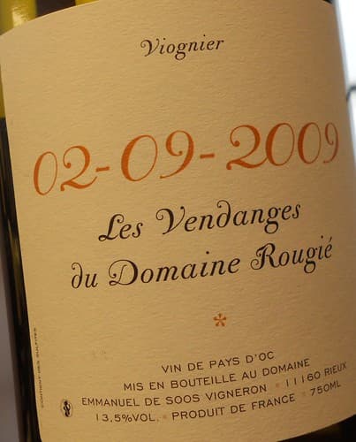 Lovely French Viognier