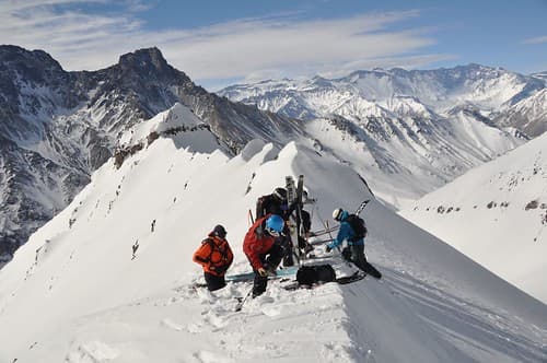 Chile Heliski Trip 2010