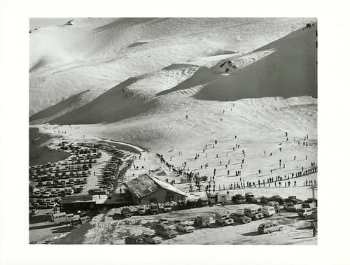 Car parking, ski hire, and canteen facilities at the Mt. Hutt skifield