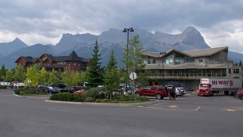 Départ Calgary Lake  Minnewanka