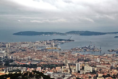 La ville de Toulon
