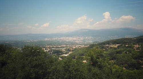 Vue sur Grasse