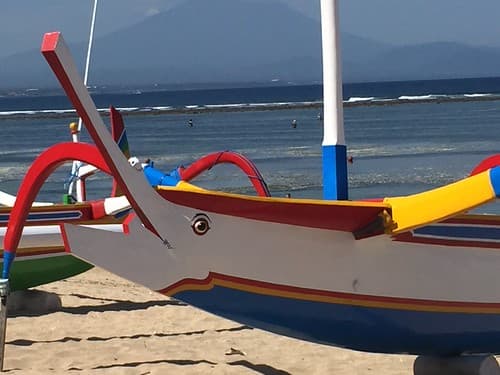 Sanur Gunung agung view (Bali, Indonesia 2016)