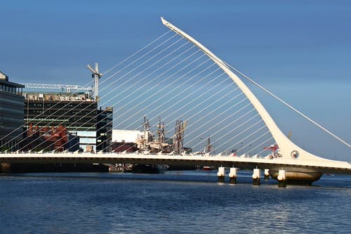 Le long de la Liffey à Dublin 31