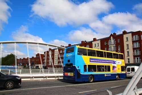 Le long de la Liffey à Dublin 3