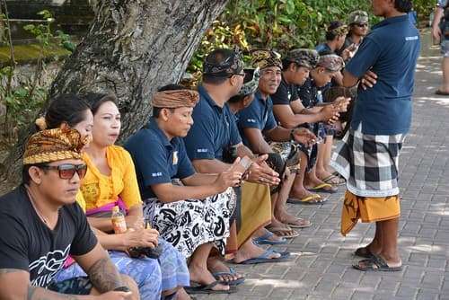 Burial at Sanur beach (Bali, Indonesia 2016)