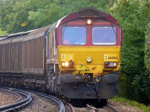 66006 Dollands Moor to Wembley 6B20 (6B41) Evian and Volvic eau minerale Danone bottled mineral water from France for Daventry