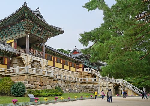 Temple Bulguk-sa (Région de Gyeongju, Corée du sud)