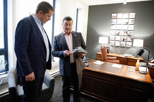 Visite de la ville Canada — photo de Andrew Scheer