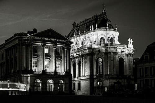 Versailles at night