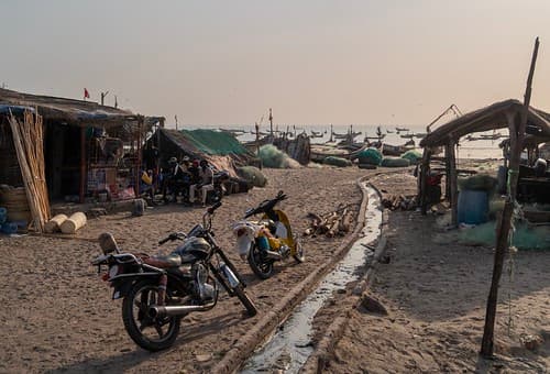 Fishing culture at Cap Skirring, Senegal