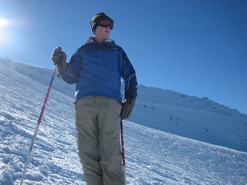 Greg on Mt. Hutt