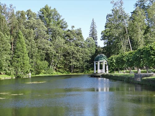 Le parc du manoir de Palmse (Estonie)