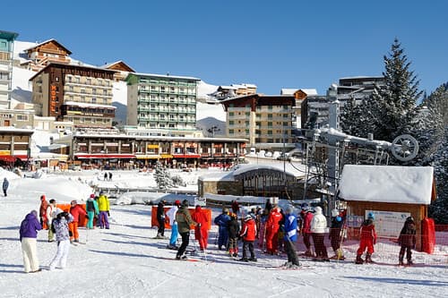 Au pied des Pistes de la Mongie