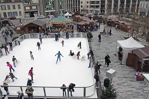 Synthetic ice rink in France
