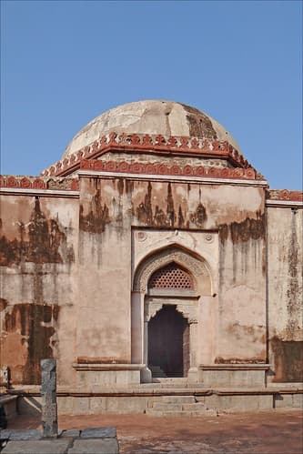 Le site d'Hauz Khas (Delhi, Inde)