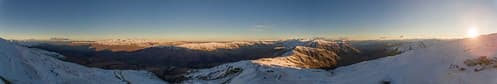 Pano from Cardrona Ski field