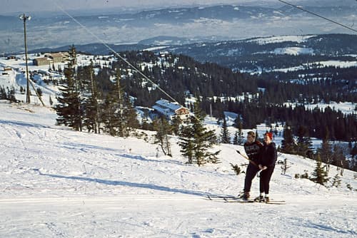 Fra Skistua (ca. 1955)