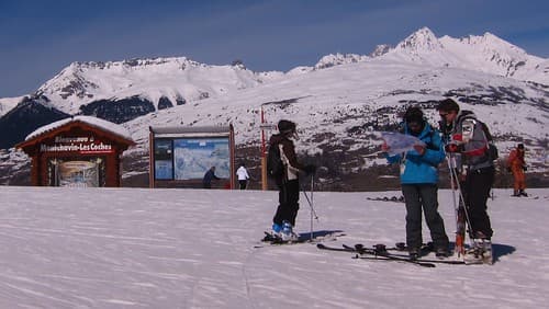 Les Coches, opposite Les Arcs