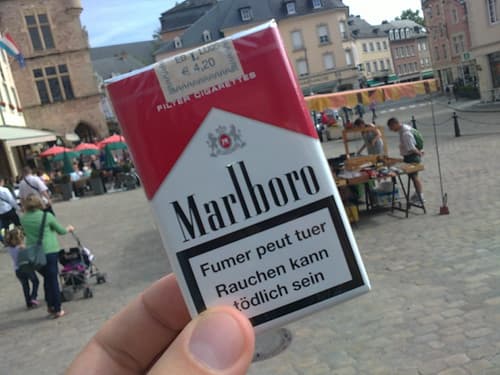 marlboro in echternach, luxembourg