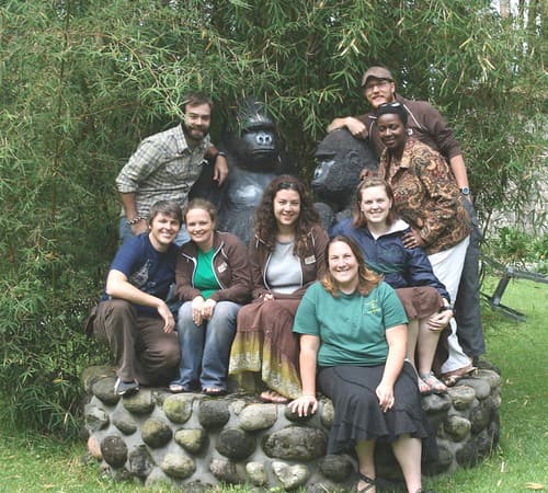 Rwanda Team at the Gorilla's Nest