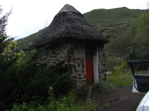 Small Hut in Lesotho