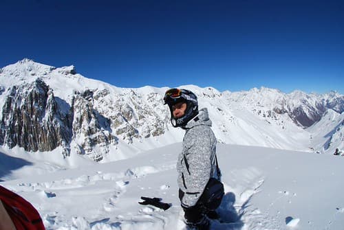 Heliski in Chile 2009