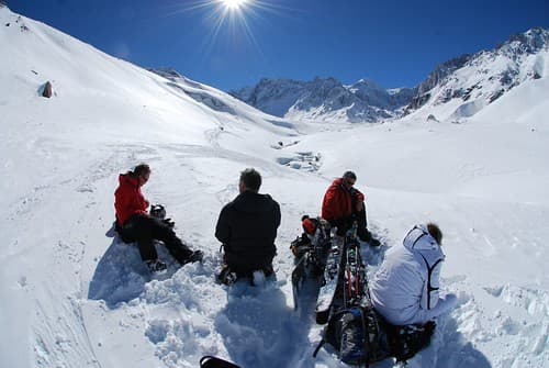 Heliski in Chile 2009
