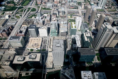Chicago (ILL) Willis Tower ( Ex. SEARS Tower ) 1974, The Loop