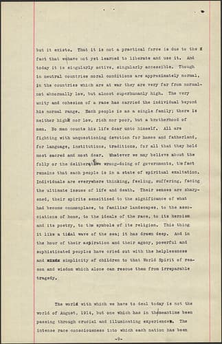 Continuous Mediation Without Armistice. Page 9 / Page 9 de la brochure intitulée « Continuous Mediation Without Armistice »