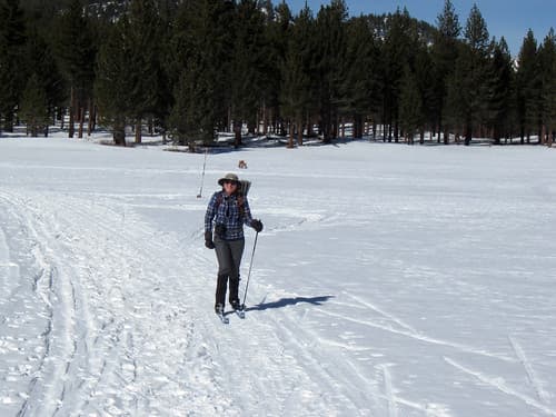Nordic skiing at Mammoth