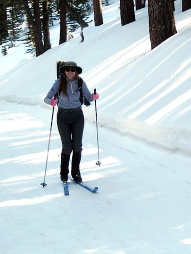 Nordic skiing at Mammoth