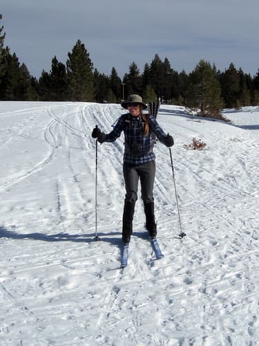 Nordic skiing at Mammoth
