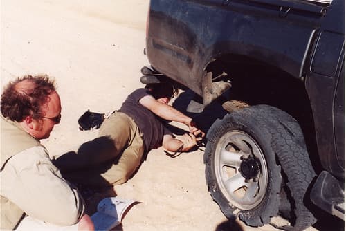 flat tire
