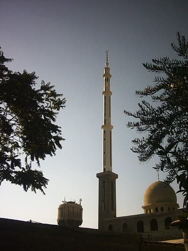 minaret, centre de Damas.