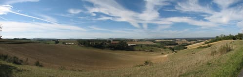 View of the Gers countryside
