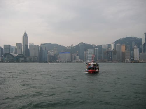 Hong Kong Island from Kowloon
