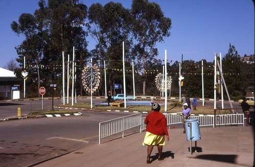 Street scene, Mbabane, Swaziland 1979