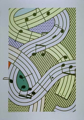 Composition II - Roy Lichtenstein